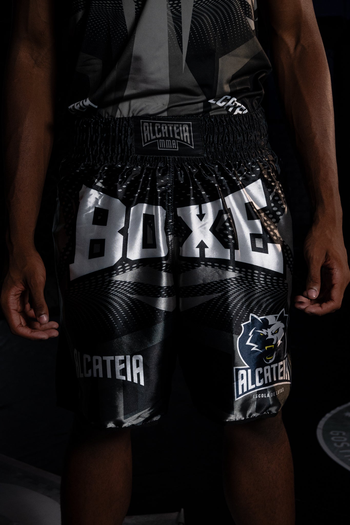 Bermuda de Boxe (Cetim